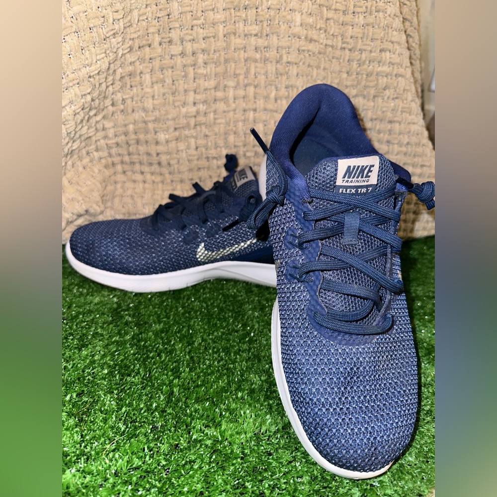 Blue Women Nike Training Flex TR 7